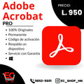 Licencia Adobe Acrobat Pro