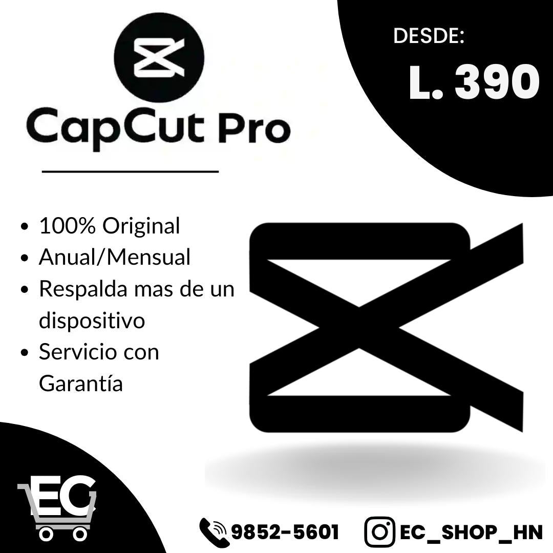 Licencia de Capcut Pro